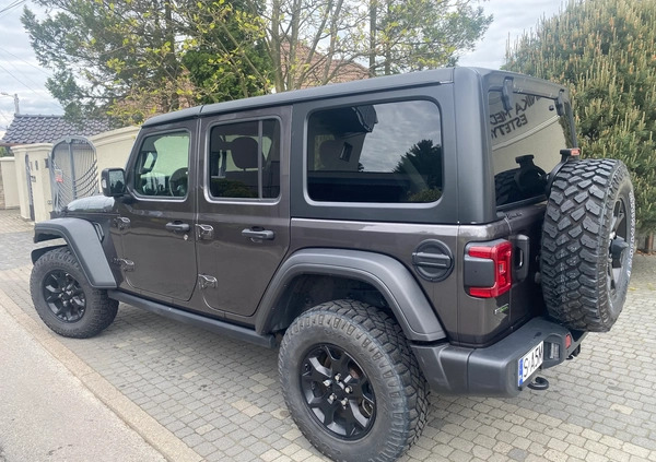 Jeep Wrangler cena 182000 przebieg: 92000, rok produkcji 2021 z Katowice małe 436